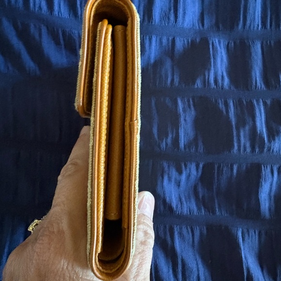 Canvas & leather Louis Vuitton wallet - Picture 4 of 10